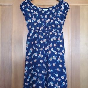 Vintage Kimchi Blue floral mini dress